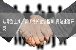 从零到上线，新手站长避坑指南_网站建设开发